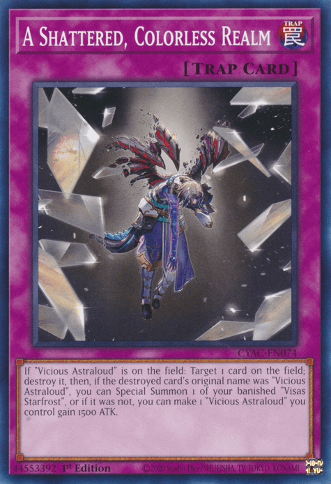 A Shattered, Colorless Realm [CYAC-EN074] Common (ONLINE ORDER ONLY)
