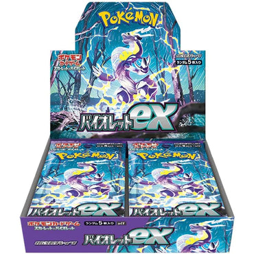 Pokémon Japanese Violet EX Booster Box (ONLINE ORDER ONLY)