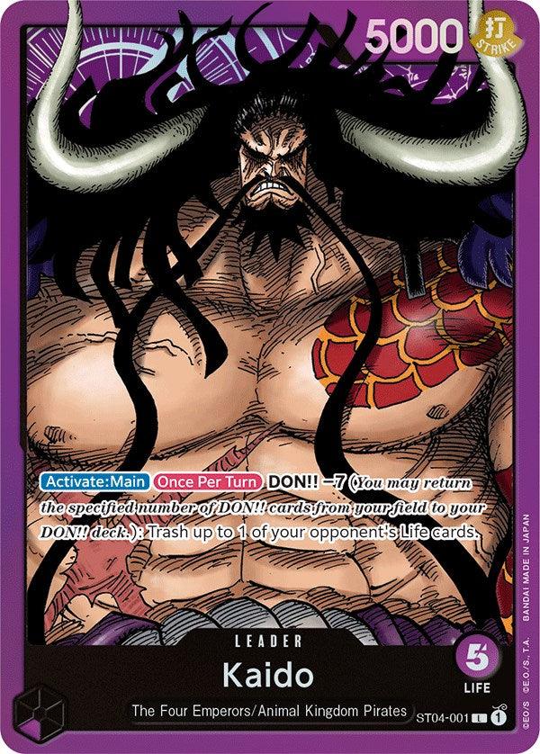 Kaido (001) [Starter Deck: Animal Kingdom Pirates] (ONLINE ORDER ONLY)