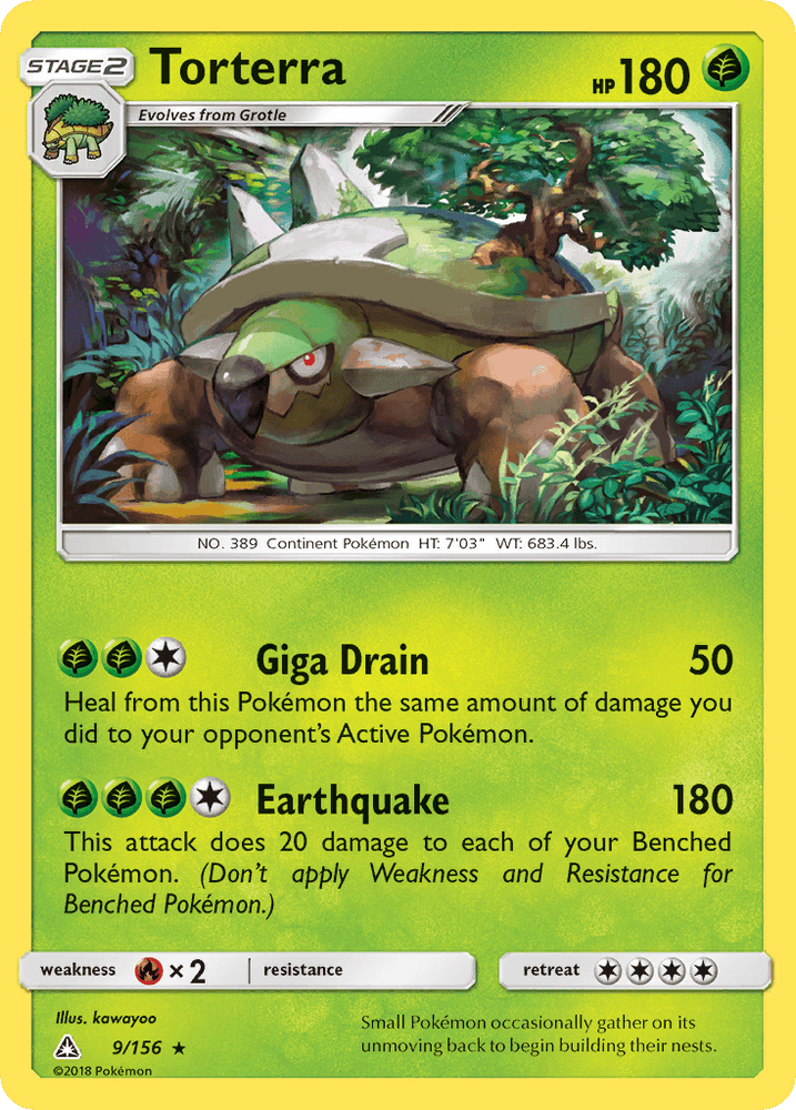 Torterra (9/156) [Sun & Moon: Ultra Prism] (Online Only)