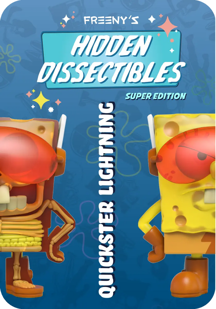Freeny’s Hidden Dissectibles : SpongeBob SquarePants Series 04 (Super Edition) Blind Box (1 Blind Box) (ONLINE ORDER ONLY)