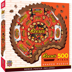 Hershey's Reese's - 500 Piece Shaped Jigsaw Puzzle (ONLINE ORDER ONLY)