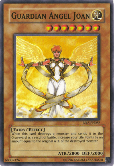 Guardian Angel Joan [DR2-EN088] Super Rare (ONLINE ORDER ONLY)