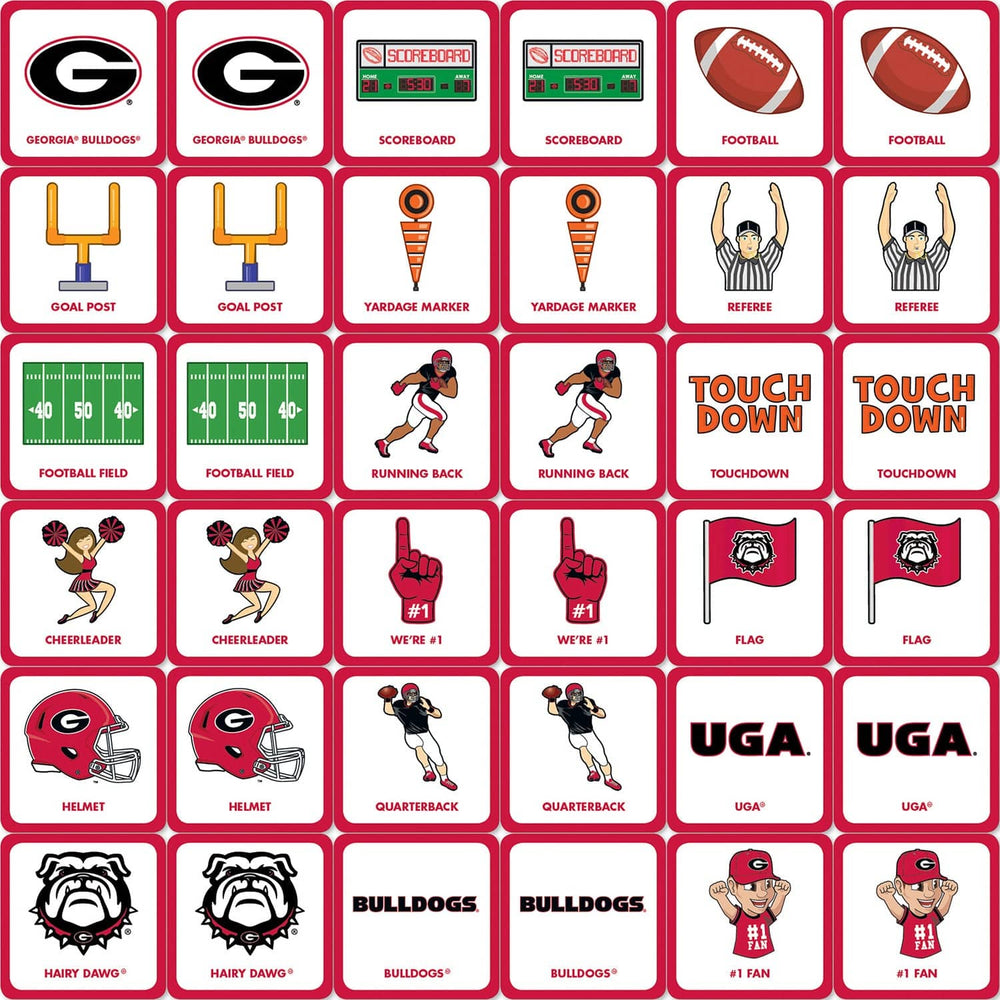 Georgia Bulldogs Matching Game (ONLINE ORDER ONLY)