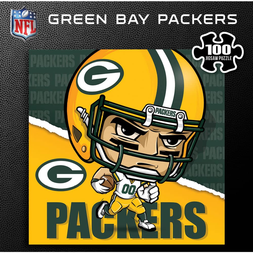 Green Bay Packers - NFL Mascot 100 Piece Jigsaw Puzzle (ONLINE ORDER ONLY)