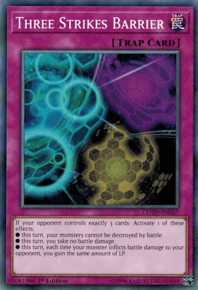 Three Strikes Barrier [COTD-EN067] Common (ONLINE ORDER ONLY)
