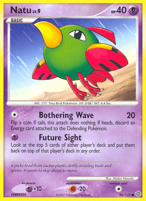 Natu (96/132) [Diamond & Pearl: Secret Wonders] (Online Only)