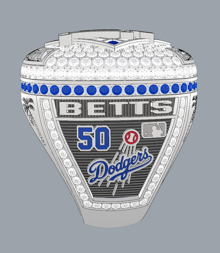 2025 Los Angeles Dodgers World Series Champions Ring  | Christmas Gifts for Fans
