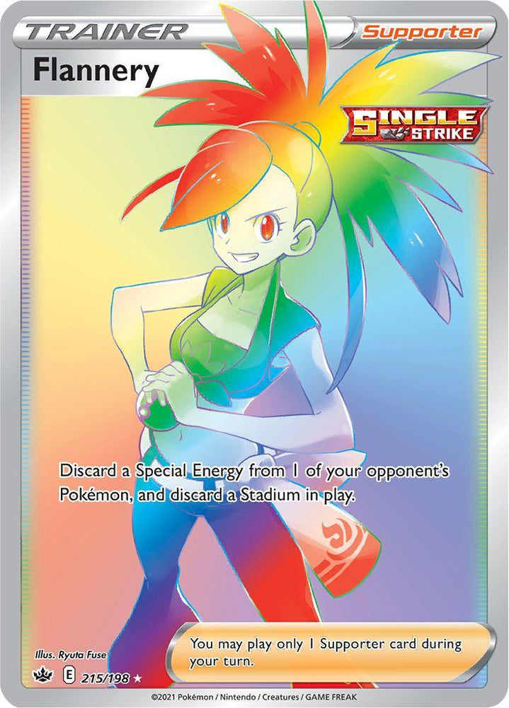 Flannery (215/198) [Sword & Shield: Chilling Reign] (Online Only)