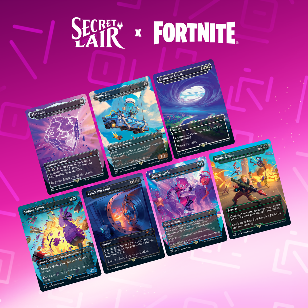 Secret Lair: Drop Series - Secret Lair x FORTNITE (ONLINE ORDER ONLY)
