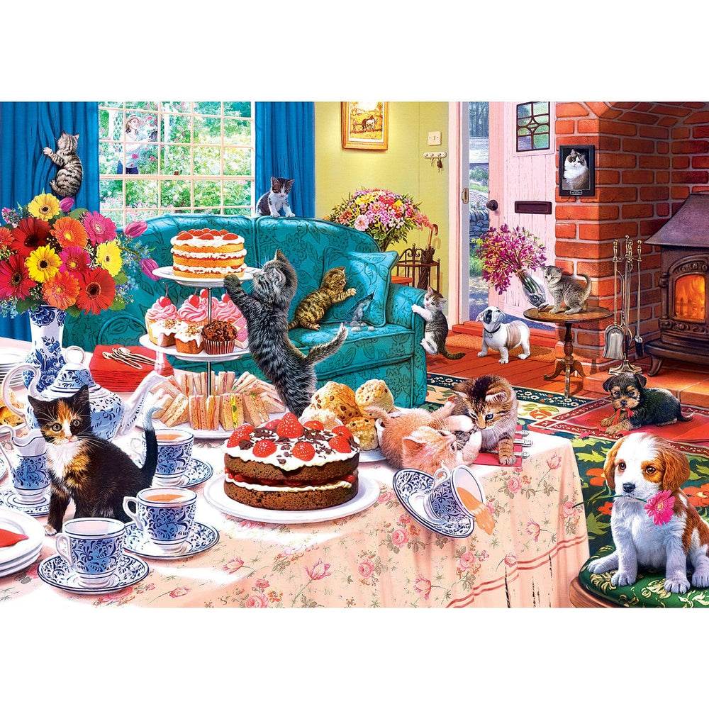 Home Sweet Home - Tea Time Terrors 500 Piece Jigsaw Puzzle (ONLINE ORDER ONLY)