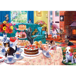 Home Sweet Home - Tea Time Terrors 500 Piece Jigsaw Puzzle (ONLINE ORDER ONLY)