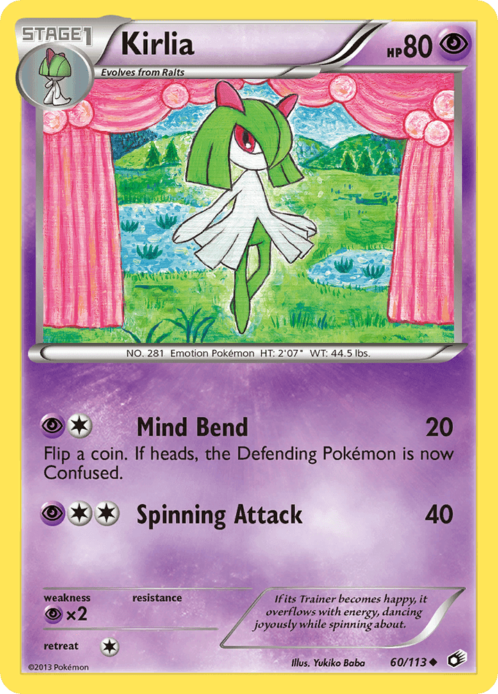 Kirlia (60/113) [Black & White: Legendary Treasures] (Online Only)