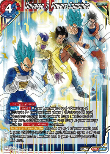 Universe 7, Powers Combined (BT20-140) [Power Absorbed] (ONLINE ORDER ONLY)