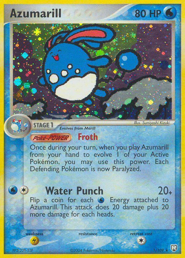 Azumarill (1/109) (Theme Deck Exclusive) [EX: Team Rocket Returns] (Online Only)