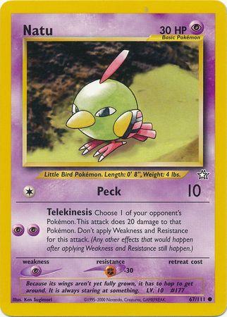 Natu (67/111) [Neo Genesis Unlimited] (Online Only)