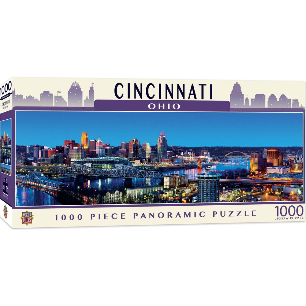 Cincinnati, Ohio 1000 Piece Panoramic Jigsaw Puzzle (ONLINE ORDER ONLY)
