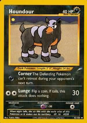 Houndour (43/105) [Neo Destiny Unlimited] (Online Only)