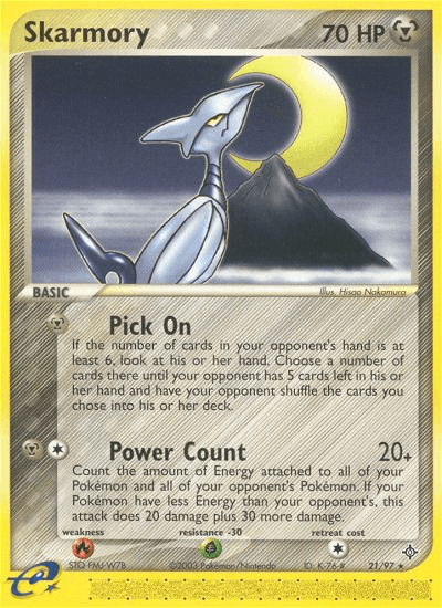 Skarmory (21/97) [EX: Dragon] (Online Only)