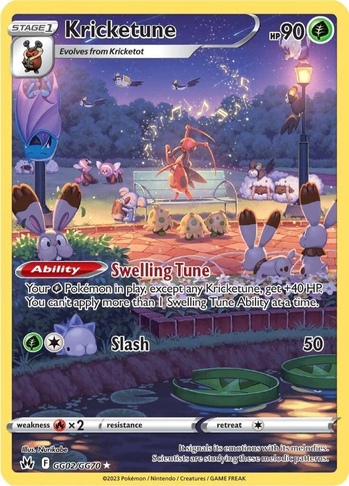 Kricketune (GG02/GG70) [Sword & Shield: Crown Zenith] (Online Only)