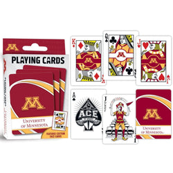 Minnesota Golden Gophers Playing Cards - 54 Card Deck (ONLINE ORDER ONLY)