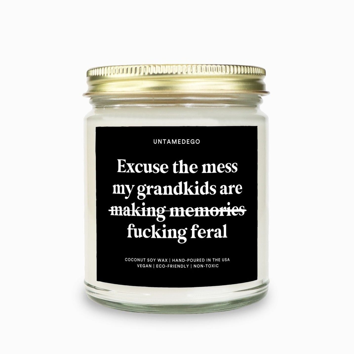 Excuse The Mess Funny Grandma Candle (ONLINE ORDER ONLY)