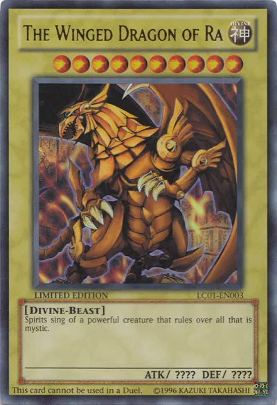 The Winged Dragon of Ra [LC01-EN003] Ultra Rare