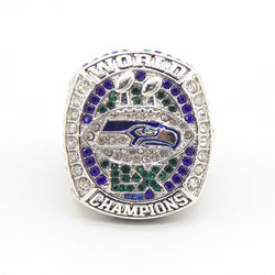 New 2025 Seahawks Championship Ring – Super Bowl 60 Fan Replica Ring