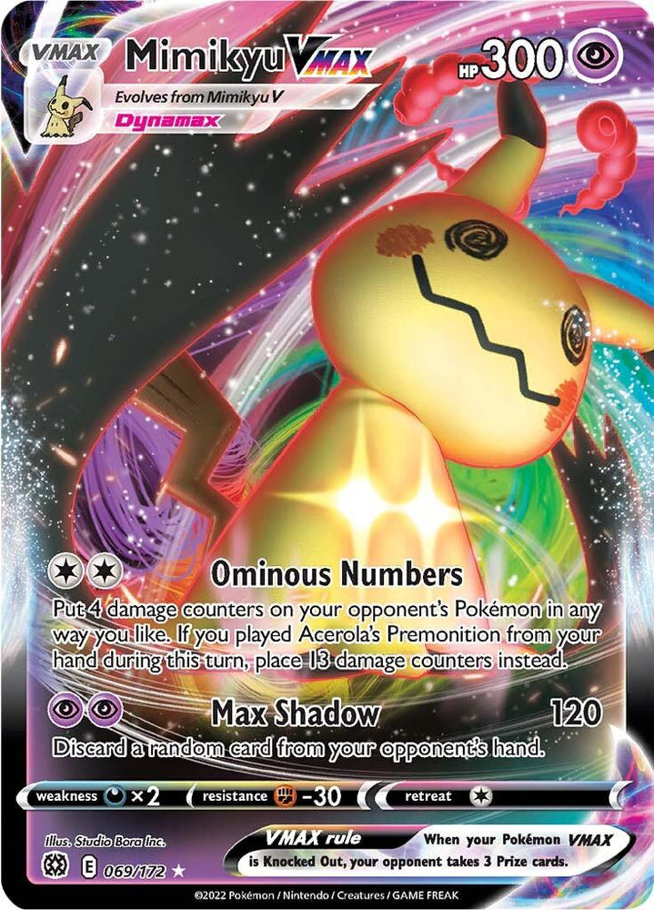 Mimikyu VMAX (069/172) [Sword & Shield: Brilliant Stars] (Online Only)