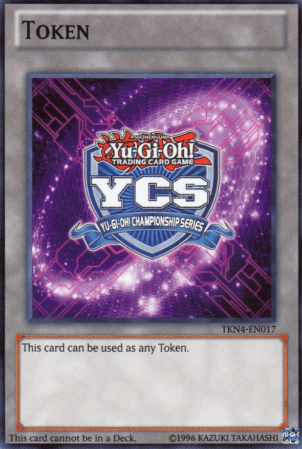 Yu-Gi-Oh Championship Series Token (2014 Pre-registration) [TKN4-EN017] Super Rare (ONLINE ORDER ONLY)
