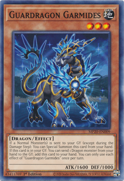 Guardragon Garmides [MP20-EN009] Common (ONLINE ORDER ONLY)