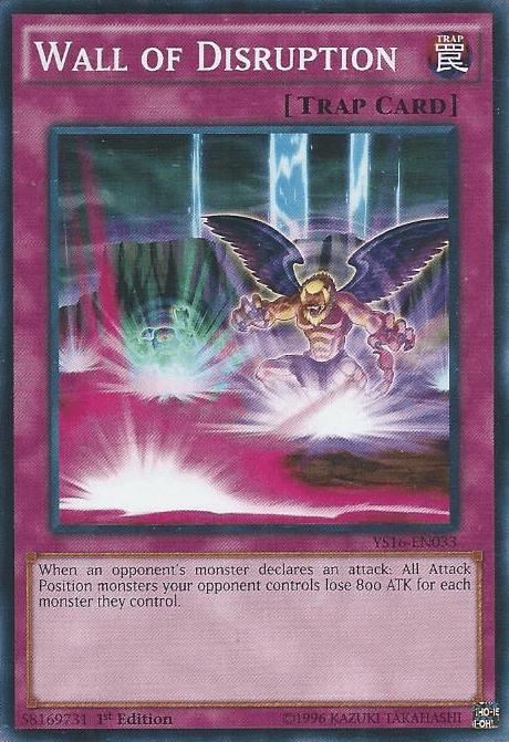 Wall of Disruption [YS16-EN033] Common (ONLINE ORDER ONLY)