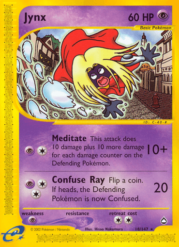 Jynx (18/147) [Aquapolis] (Online Only)