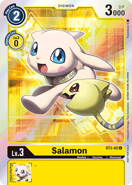 Salamon [ST3-02] (Event Pack) [Starter Deck: Heaven's Yellow Promos] (ONLINE ORDER ONLY)