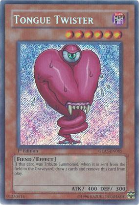 Tongue Twister [GLAS-EN085] Secret Rare (ONLINE ORDER ONLY)