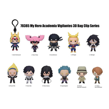 My Hero Academia Vigilantes 3D Foam Bag Clip Series 1 Blind Bag