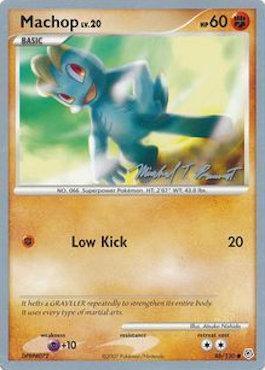 Machop LV.20 (86/130) (Boltevoir - Michael Pramawat) [World Championships 2010] (Online Only)