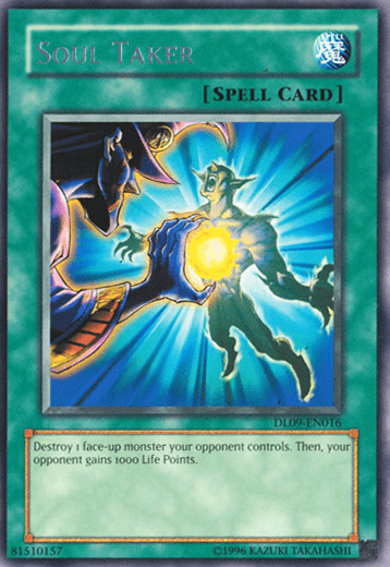 Soul Taker (Silver) [DL09-EN016] Rare (ONLINE ORDER ONLY)