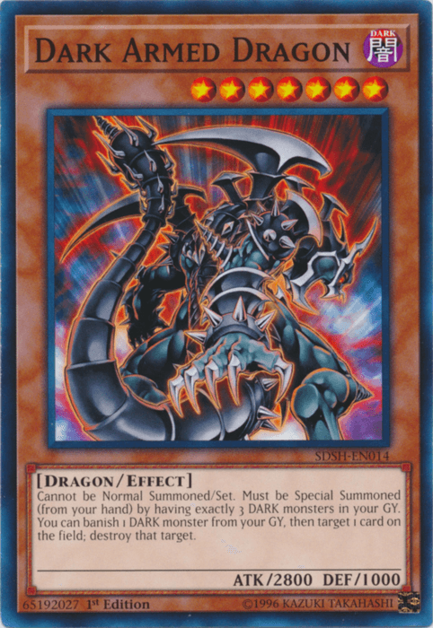 Dark Armed Dragon [SDSH-EN014] Common (ONLINE ORDER ONLY)