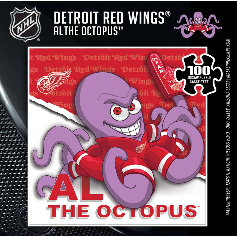 Detroit Red Wings - NHL Mascot 100 Piece Jigsaw Puzzle (ONLINE ORDER ONLY)