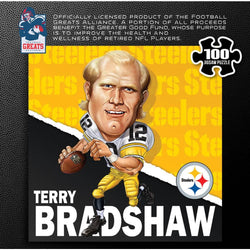 Pittsburgh Steelers All-Time Greats - Terry Bradshaw 100 Piece Jigsaw Puzzle