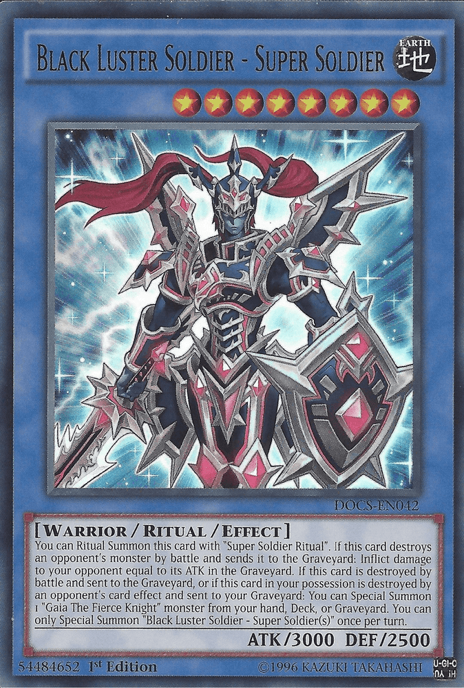 Black Luster Soldier - Super Soldier [DOCS-EN042] Ultra Rare (ONLINE ORDER ONLY)