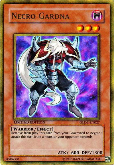 Necro Gardna [GLD2-EN027] Ultra Rare (ONLINE ORDER ONLY)