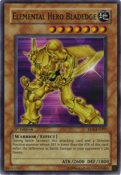 Elemental Hero Bladedge [EEN-EN007] Super Rare (ONLINE ORDER ONLY)