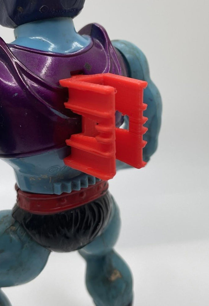 Terror Claws Skeletor Red Clip | Vintage MOTU Repro