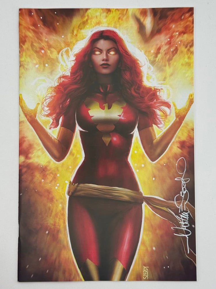 [Signed by Nathan Szerdy] X-MEN #101 FACSIMILE EDITION UNKNOWN COMICS NATHAN SZERDY EXCLUSIVE RED VIRGIN CONVENTION VAR [IN STOCK] (ONLINE ORDER ONLY)