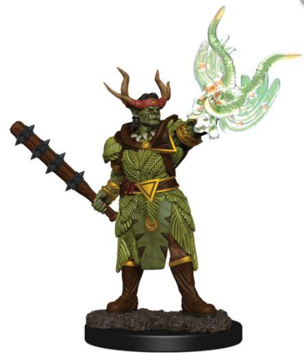 Pathfinder Battles: Half-Orc Druid Male (ONLINE ORDER ONLY)