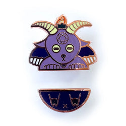 Pride Pals Enamel Pin Set - Baphomet (ONLINE ORDER ONLY)