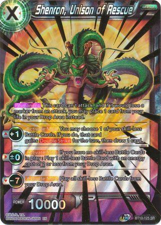 Shenron, Unison of Rescue (BT10-125) [Rise of the Unison Warrior 2nd Edition] (ONLINE ORDER ONLY)