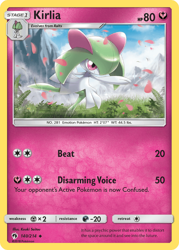 Kirlia (140/214) [Sun & Moon: Lost Thunder] (Online Only)